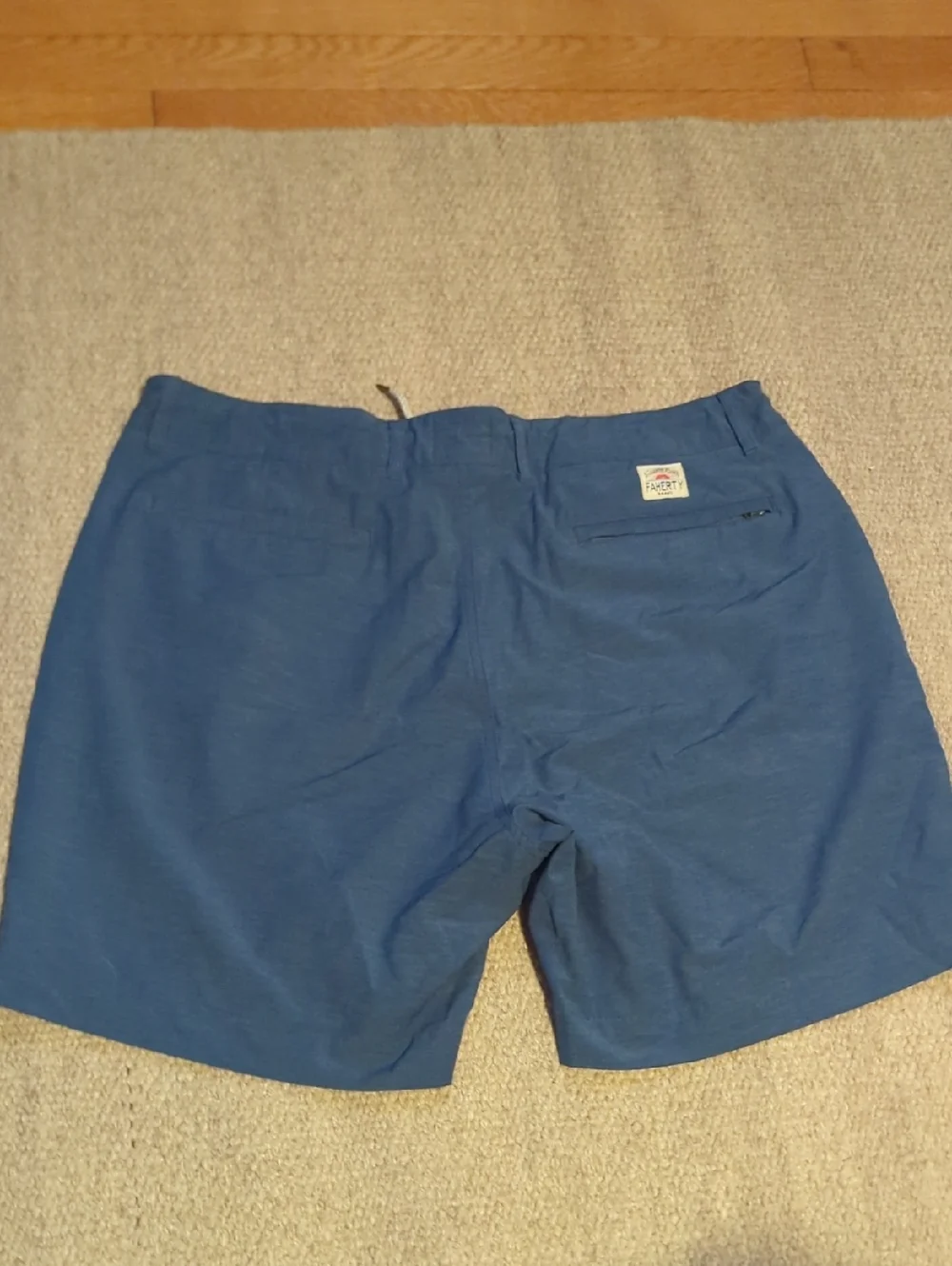 Mens Faherty All Day Shorts Blue Size 36